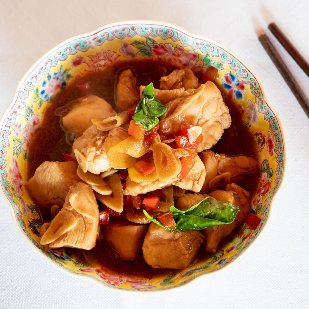 蠔油三杯雞 (台湾三杯鶏)