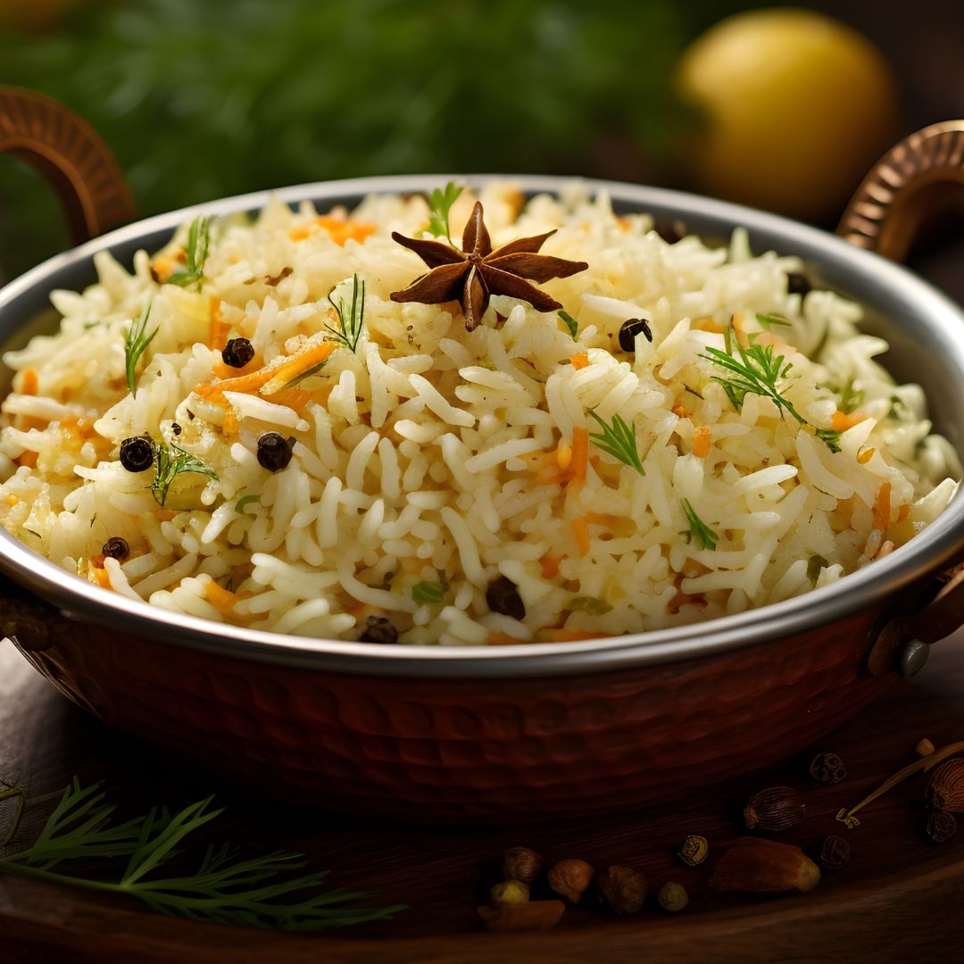 ジラーライス（クミンの香りのバスマティライス）