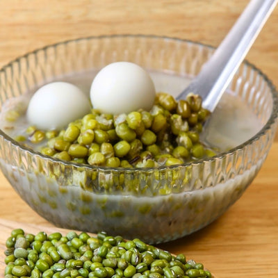 緑豆と白玉のアジアンおしるこ