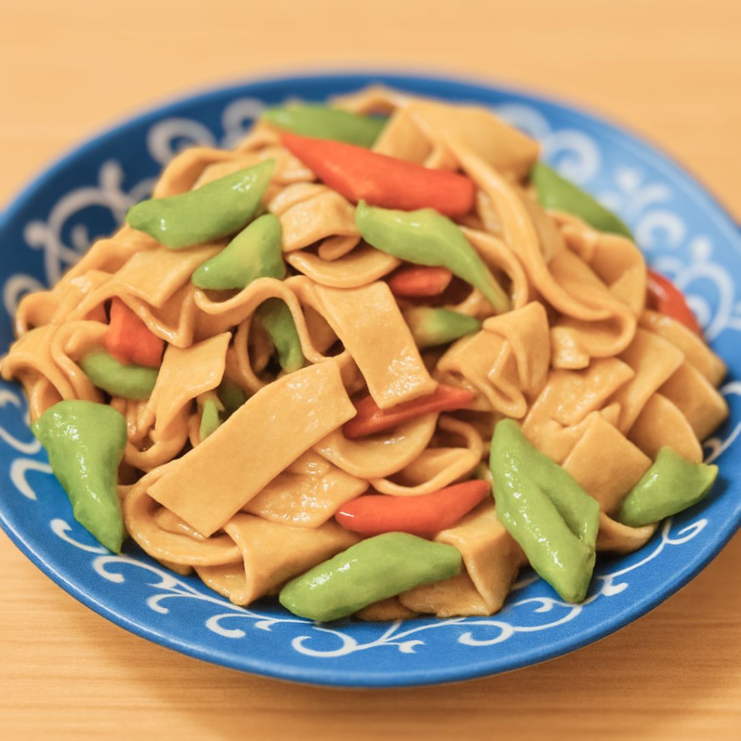 尖椒干豆腐（ピリ辛唐辛子炒め）