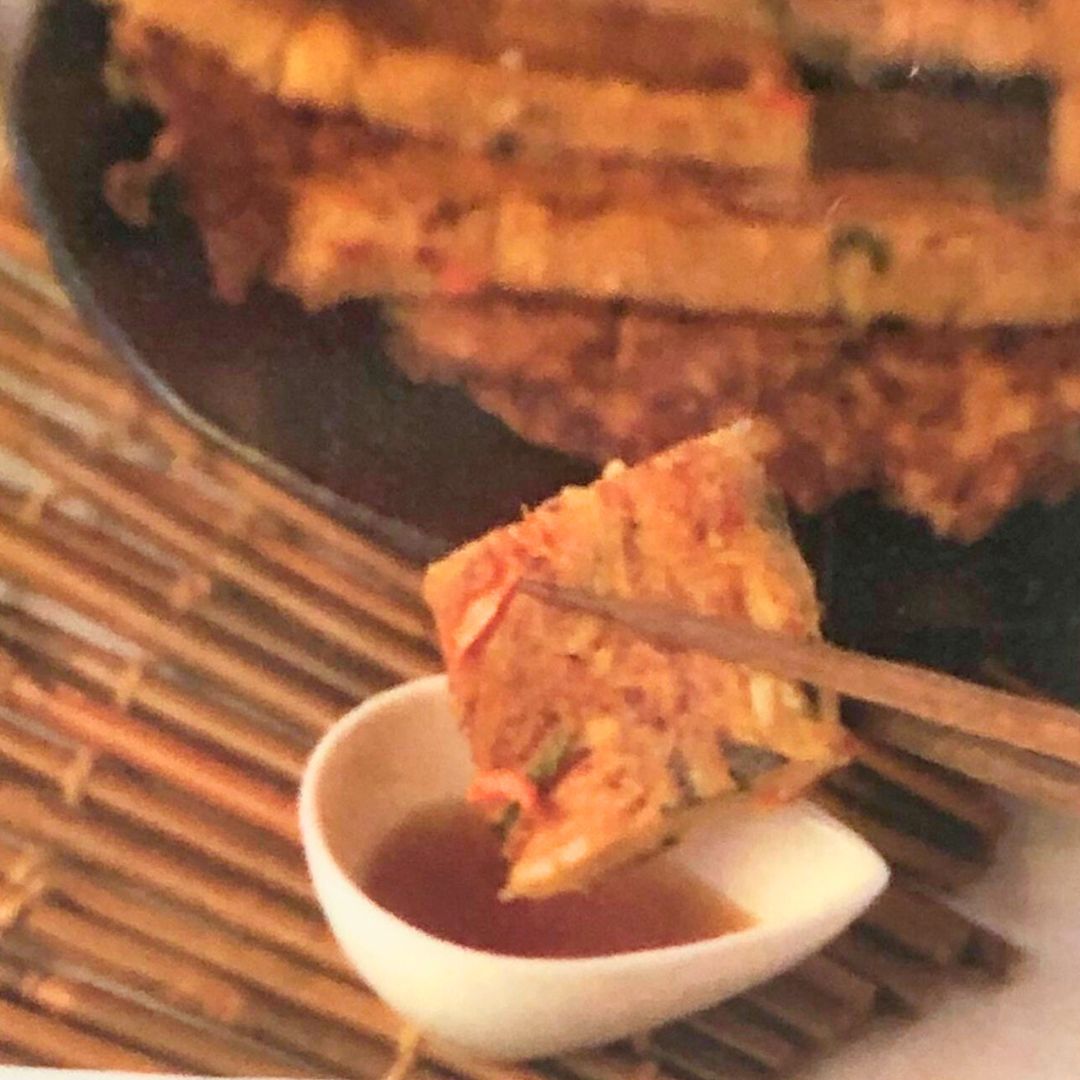 麻婆春雨チヂミ