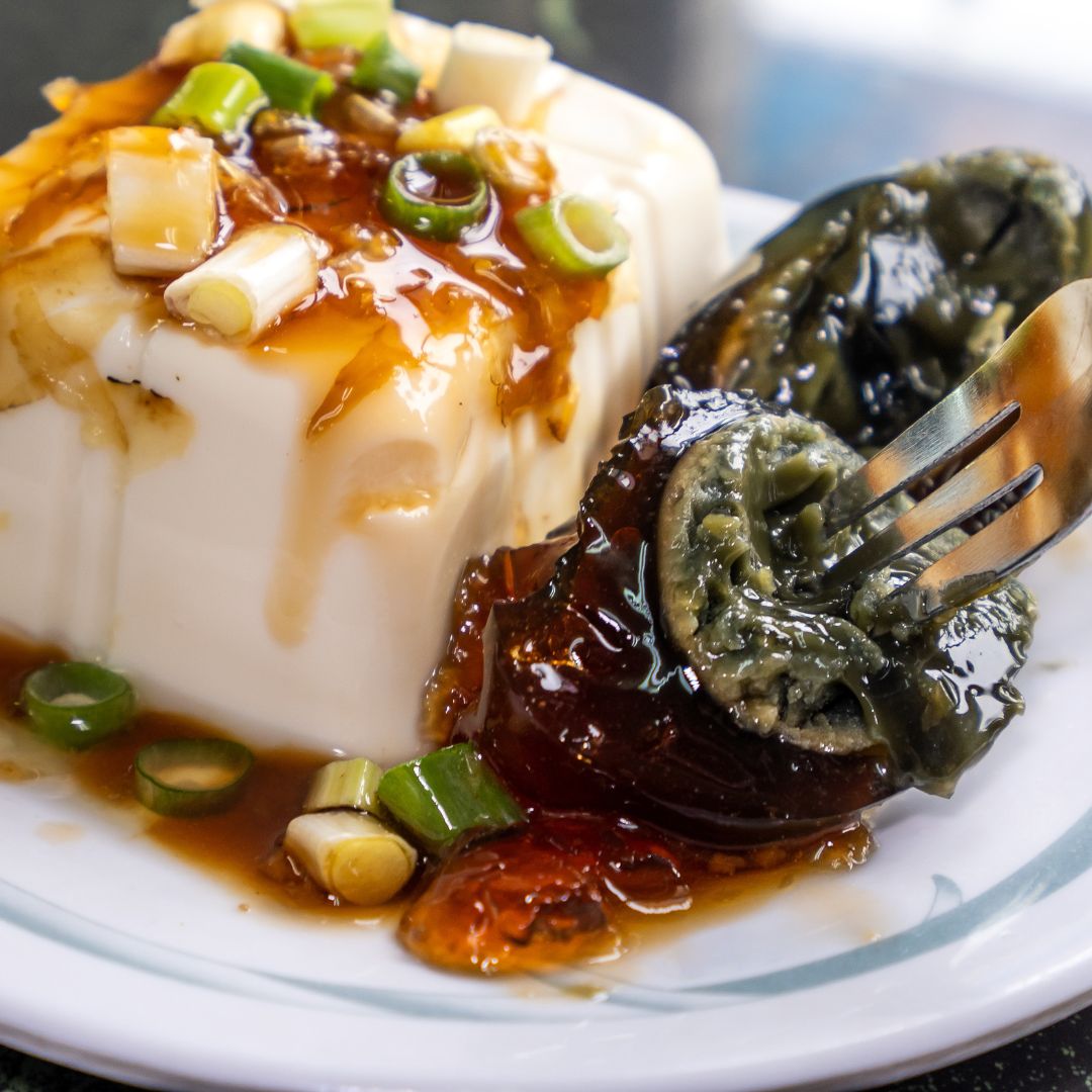 皮蛋豆腐（ピータントウフ）