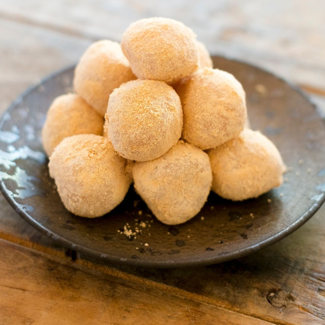 きなこピーナッツ湯円