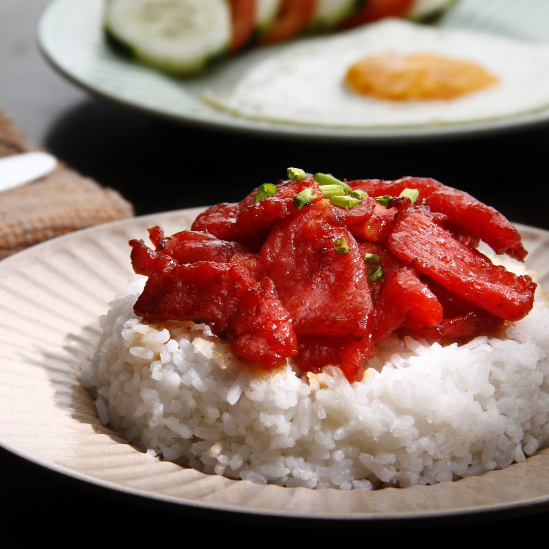 トシーノライスボウル（焼き豚ご飯のせ）