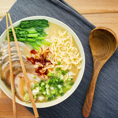 鮮拉麺の台湾風豚骨ラーメン