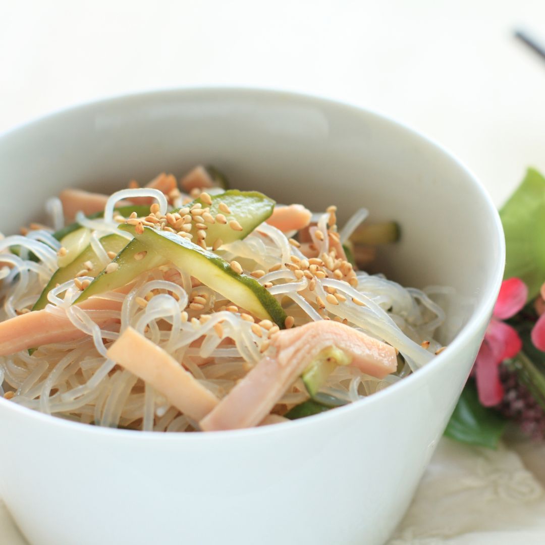 さつまいも春雨の春雨サラダ