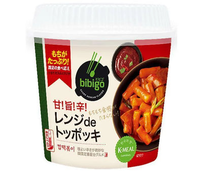 bibigo Sweet and spicy microwaveable tteokbokki 125g