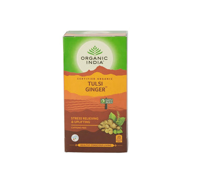 Organic India ジンジャー Ginger 1.74g x 25p