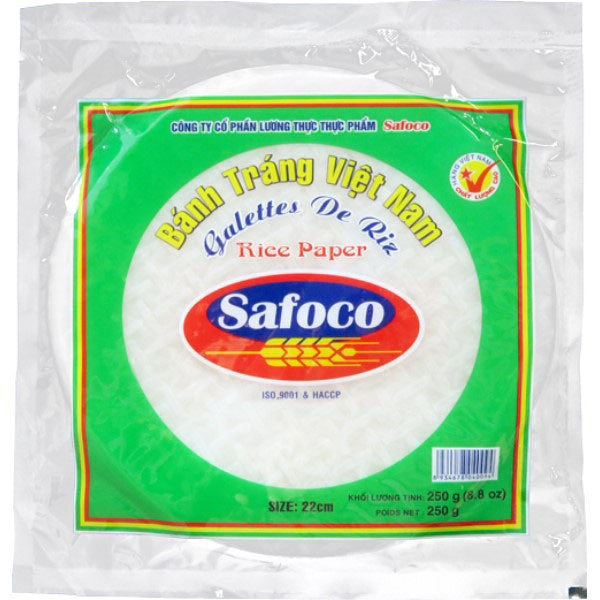 SAFOCO ライスペーパー 22cm 250g Rice Paper
