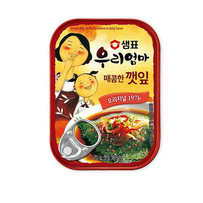 SEMPIO Sesame Leaf Kimchi (spicy) 70g