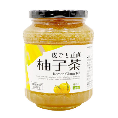 德山物产 诚实柚子茶 带皮 580g