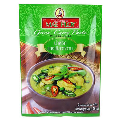 Mae Ploy メープロイ グリーンカレーペースト 50g Green Curry Paste