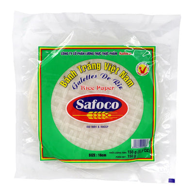 SAFOCO ライスペーパー 16cm 150g Rice Paper