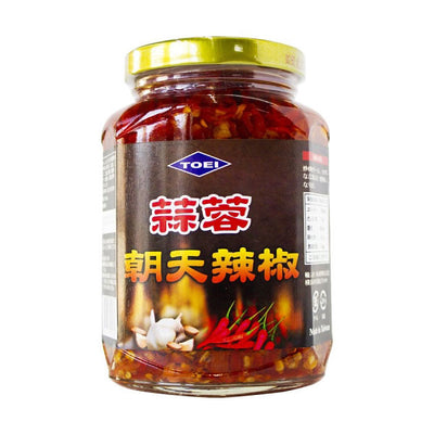 Taiwanese Garlic Chaotian Chili Pepper (Spicy Garlic Seasoning) 380g