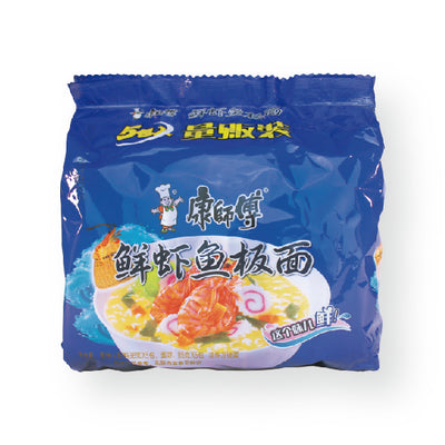 康師傅 鮮蝦魚板麺 98g x 5-pack
