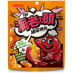 海老の頭 ホットスィートチリ Fried Shrimp Head Snack Hot Sweet Chili flavor 25g