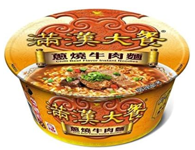Unified Manchu Han Dinner Delicacy Beef Noodles (spicy) 187g
