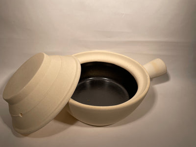 Unglazed one-handed sand pot 18cm