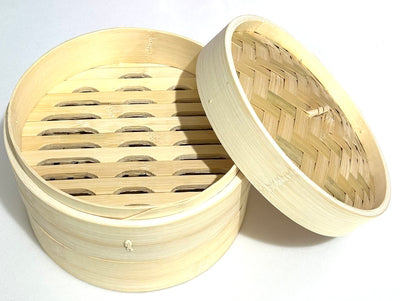 中式竹蒸笼套装 21 厘米