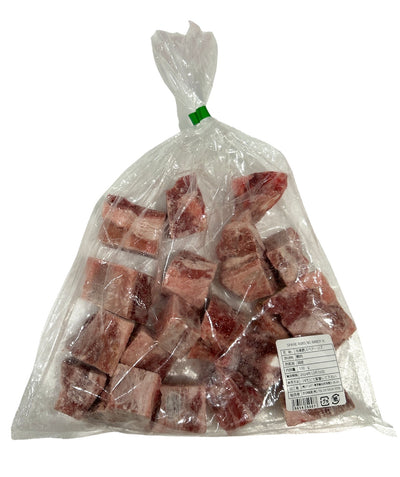 Frozen pork spare ribs 500g pack