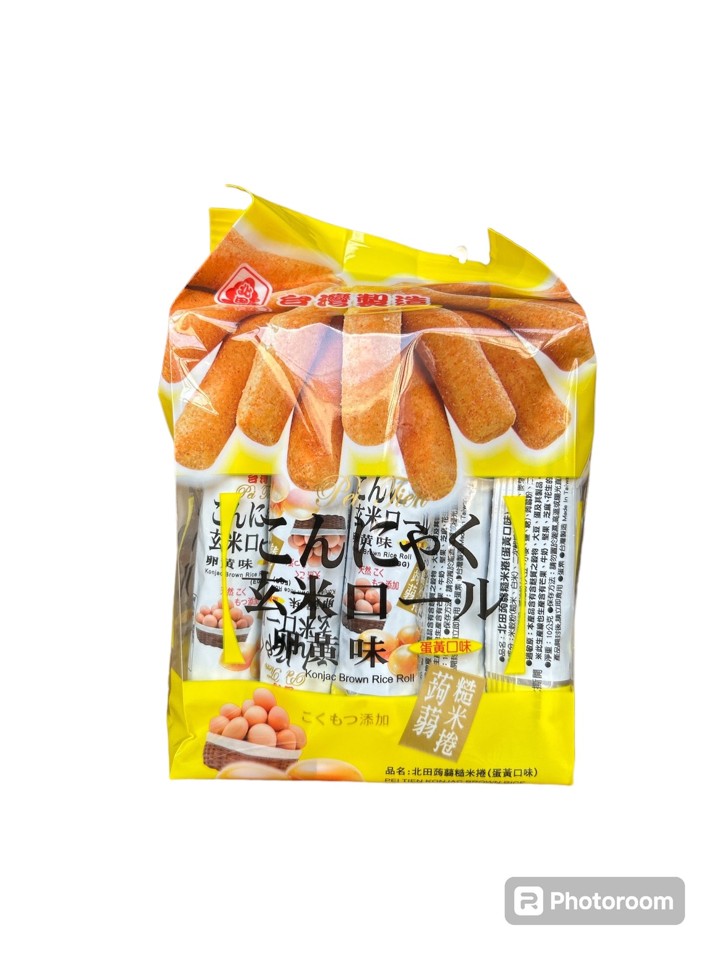 こんにゃく玄米ロール 卵黄味 160g