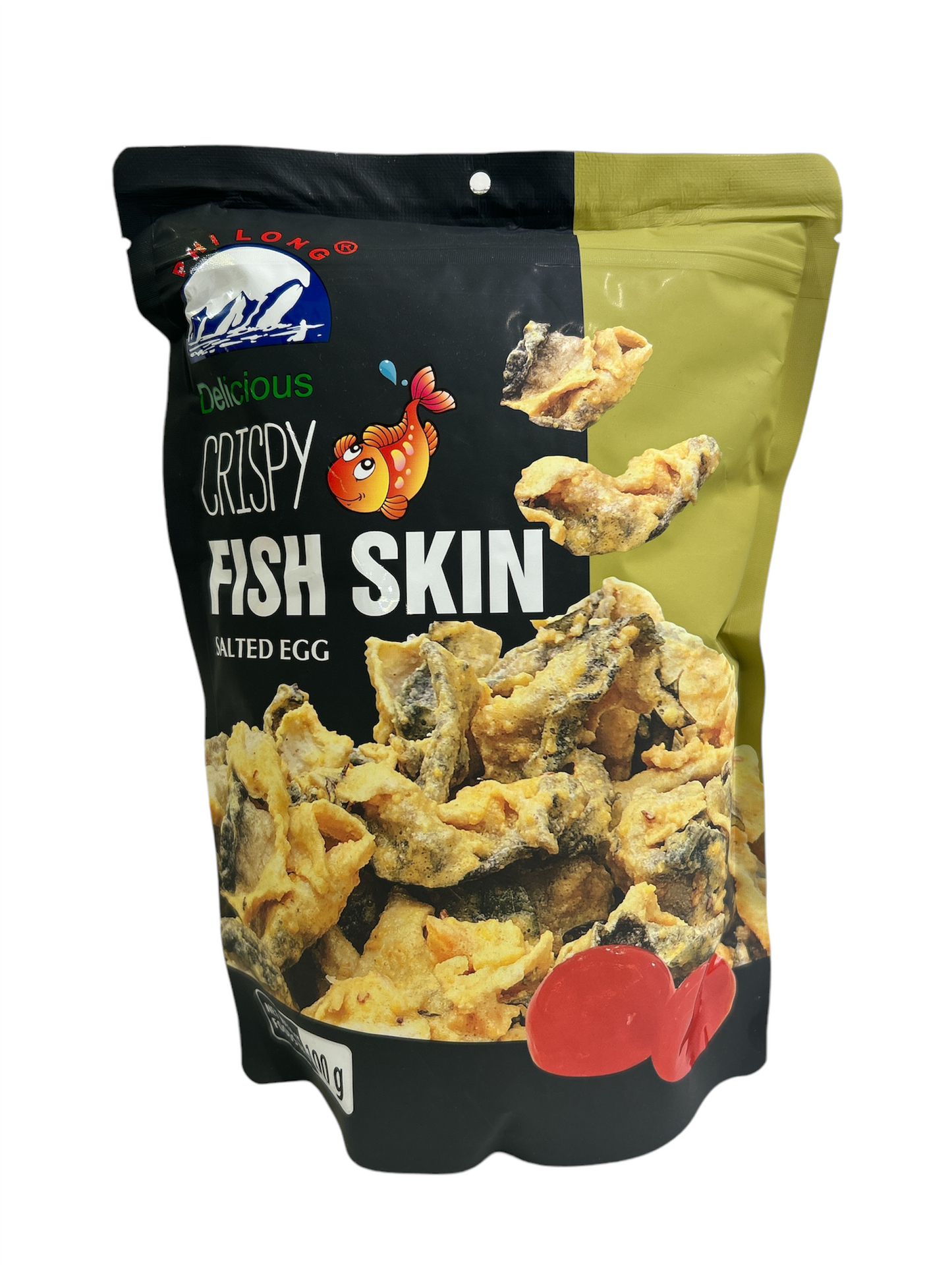 Crispy Fish Skin Spicy Egg Yolk 100g