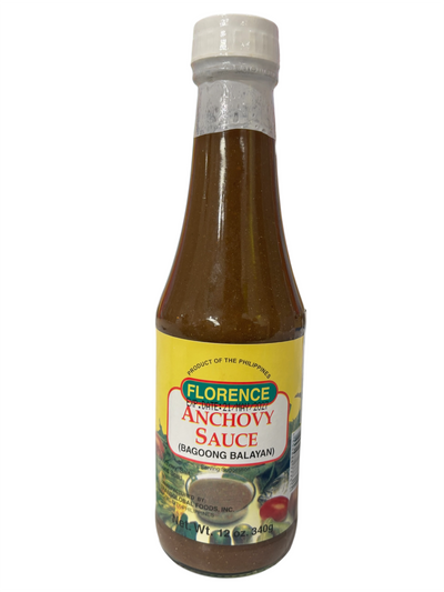 Florence Bagoong Balayan (Anchovy Sauce) フローレンス アンチョビ ソース 340g
