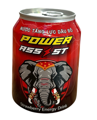 POWER ASSIST Strawberry Energy Drink 250ml