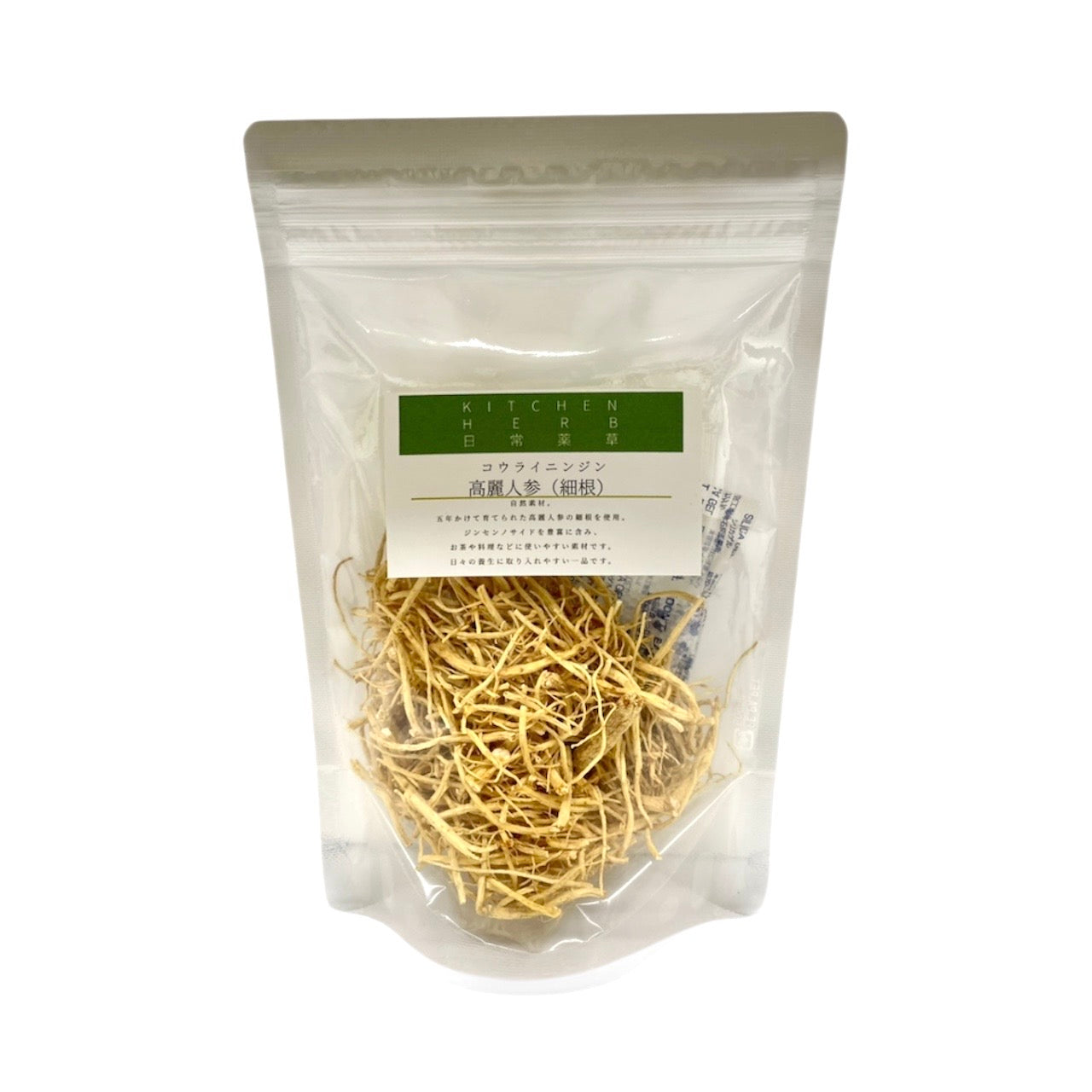 サポニンファーム 高麗人参細根 100g