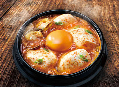 モランボン スンドゥブチゲ用スープ濃厚辛口 330g Spicy Sundubu Jjigae Soup