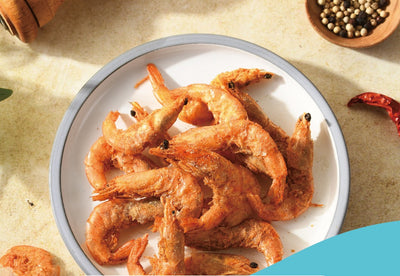 嘉義優鮮 パリパリ エビの姿揚げ 四川麻辣味 25g