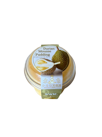 Frozen かをり農園 Durian Mousse Pudding ドリアンムースプリン 100g