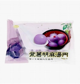 友盛 紫イモ胡麻湯円 320g