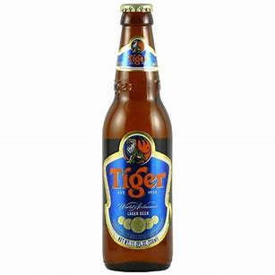 タイガービール瓶   330ml    Tiger Beer