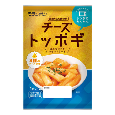 Moranbong Eat it in the microwave! Cheese Tteokbokki 160g