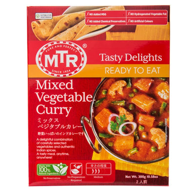 MTR ミックスベジタブル 中辛 300g Mixed Vegetable Curry
