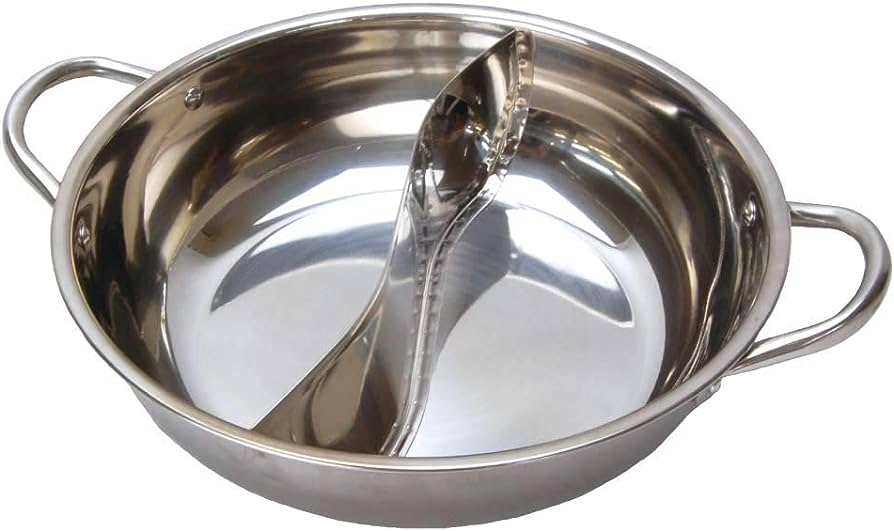 Partition pot for hotpot 31cm Compatible with both stainless steel