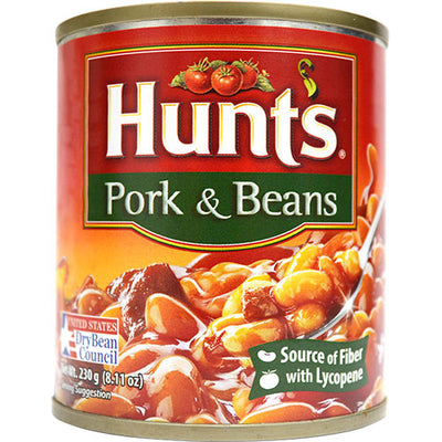 Hunt's 豚肉と豆の煮込み缶 230g Pork & Beans