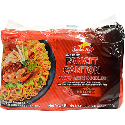 Lucky Me Instant Hot Chili 60g x 6p Lucky Me Pancit Canton HotChili