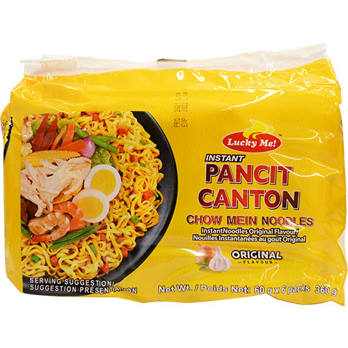 Lucky Me Instant Regular 60g x 6p Lucky Me Pancit Canton Original Flavor