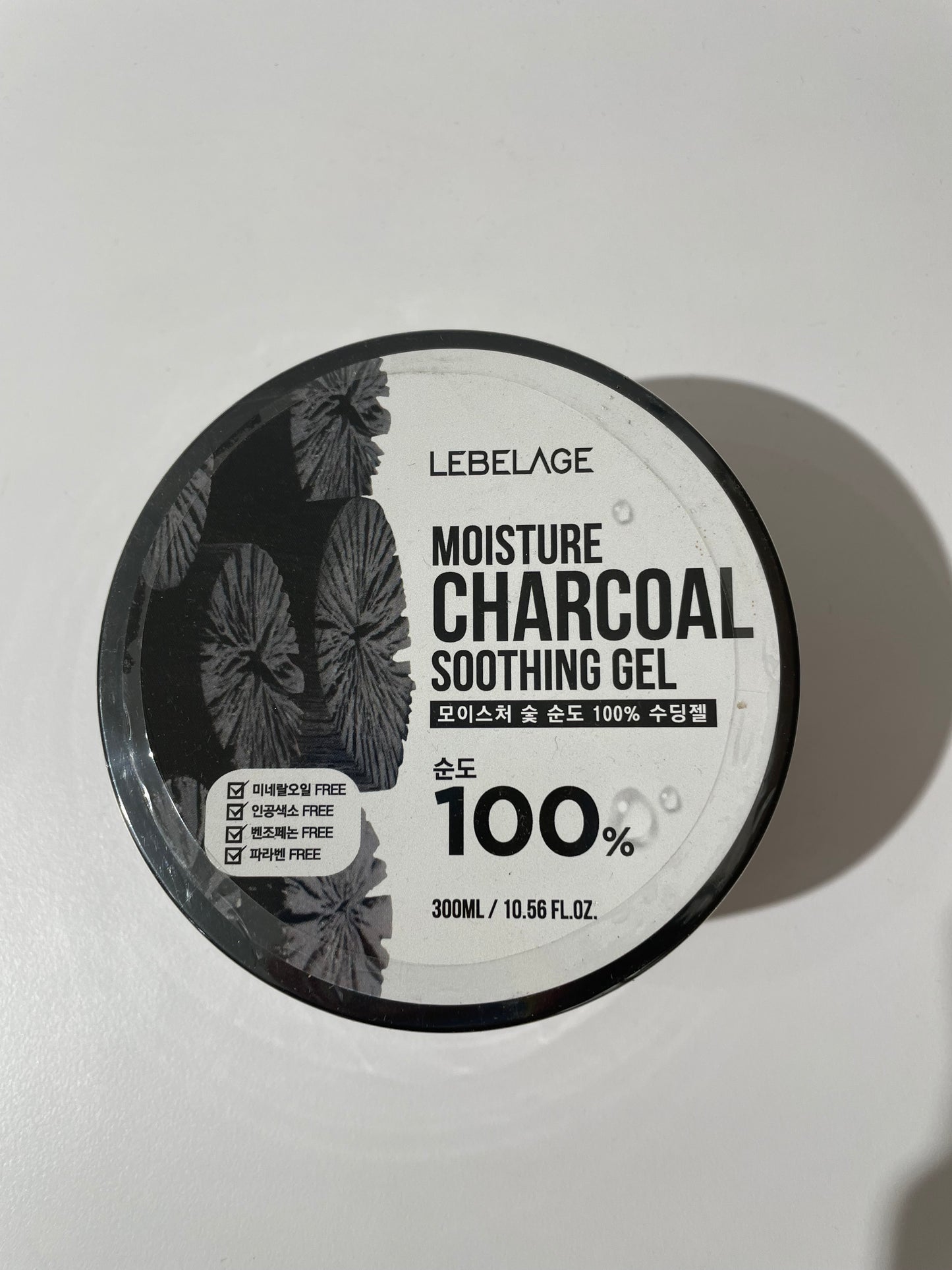 LBLG Moisture Charcoal 100% Soothing Gel 300ml
