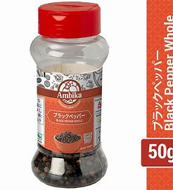 Ambika Black Pepper Whole ブラックペッパーホール50g