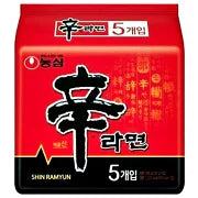 Nongshim Shin Ramen 120g x 5-pack