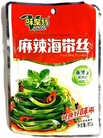 Weijutoku Spicy Shredded Seaweed 80g