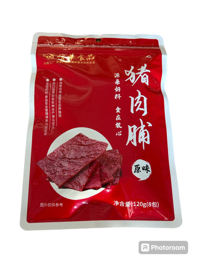 猪肉（ポークジャーキーシート）120g Chinese Pork Jerky Sheet