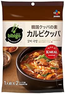 bibigo Korean soup base, Kalbi soup, 2 servings