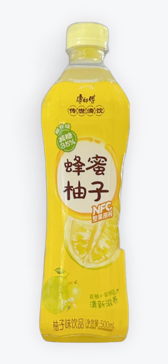 康師傅　蜂蜜入り柚子ジュース 500ml