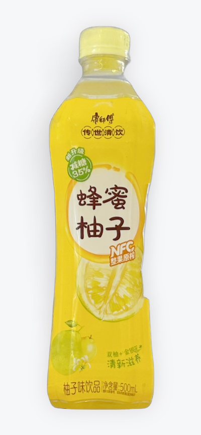 康師傅　蜂蜜入り柚子ジュース 500ml