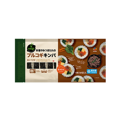 冷冻必品阁正宗韩式烤肉紫菜包饭 250g