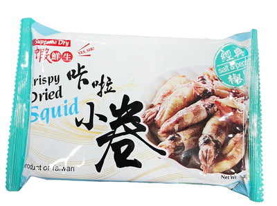 嘉義優鮮 カリカリ イカの姿揚げ 塩こしょう味 30g